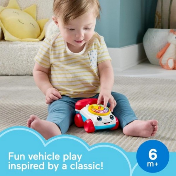 Фото - Інтерактивний гаджет Fisher-Price Веселий телефончик (JKD56)